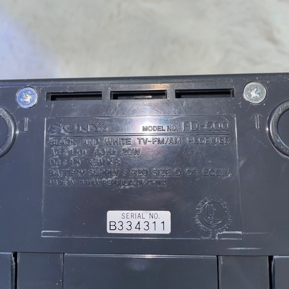 Sony Mega Watchman FD-500 - Picture 4 of 4